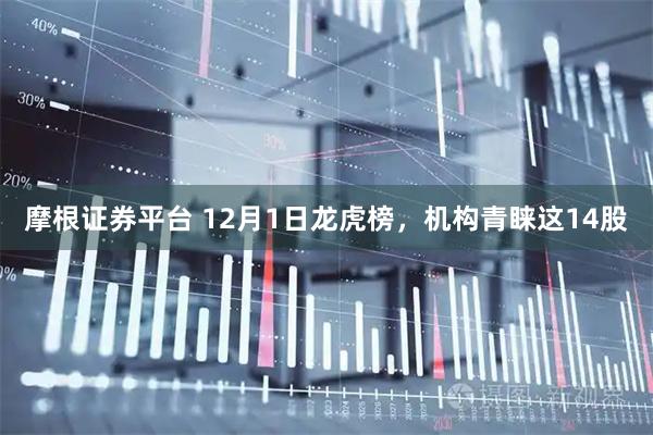 摩根证券平台 12月1日龙虎榜，机构青睐这14股
